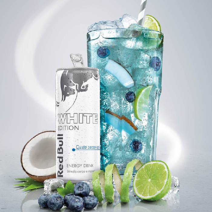 Redbull White Edition (Hindistan Cevizli Redbull,Ananas,Hindistan Cevizi,Sade Soda,Buz)